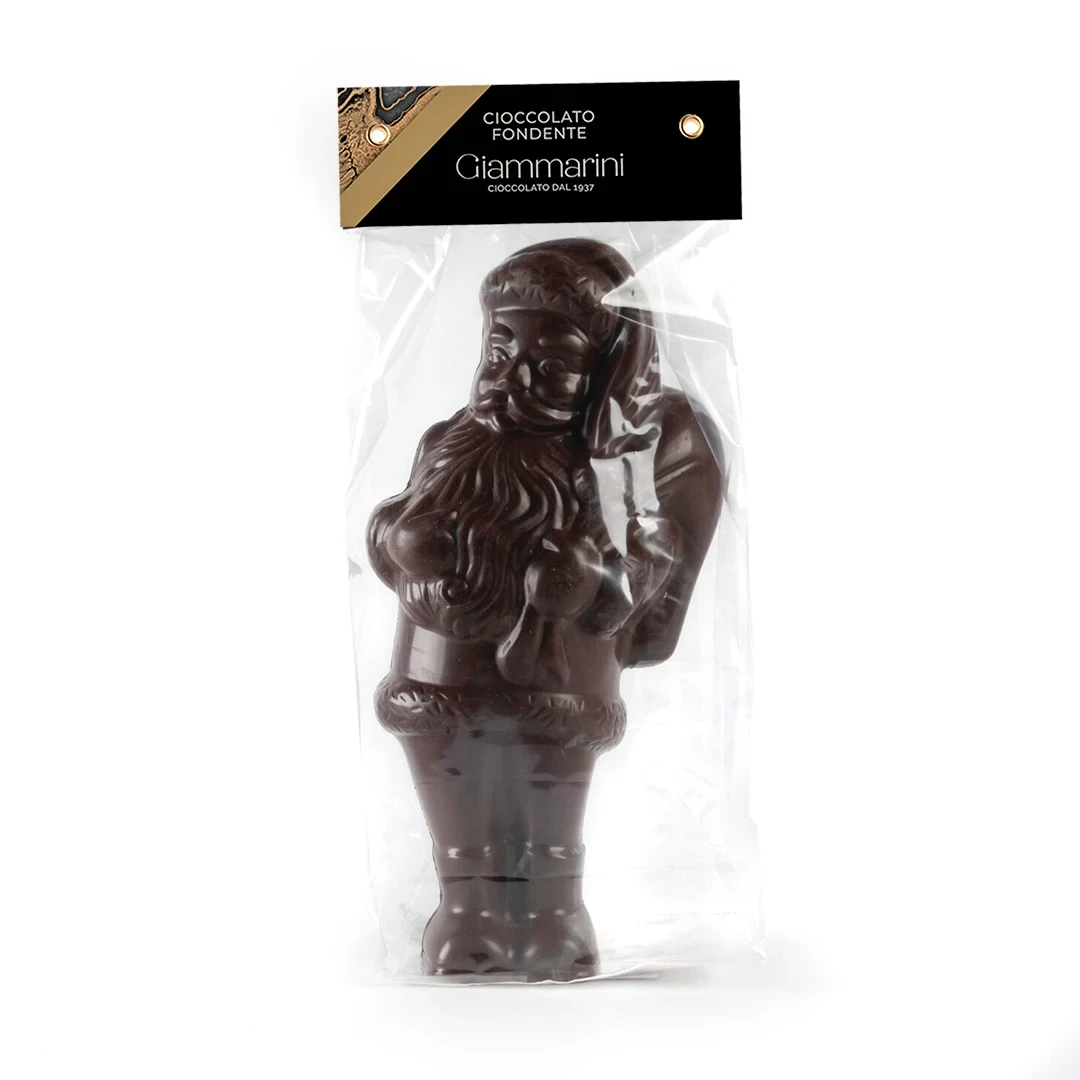 Babbo Natale di cioccolato fondente