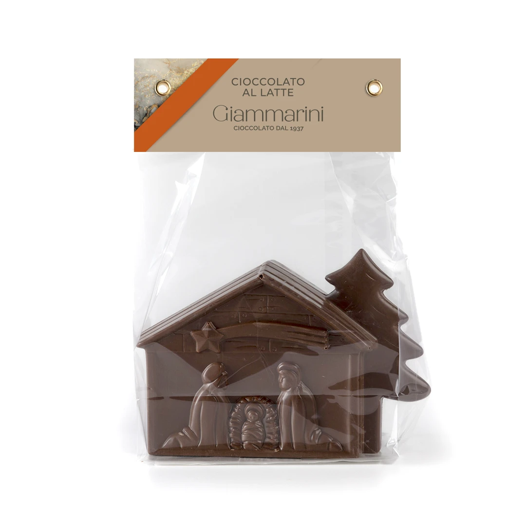 Presepe di cioccolato al latte 350 g