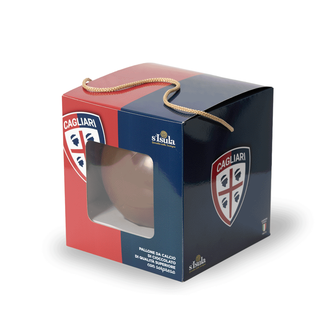 pallone cioccolato cagliari